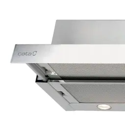 Ausziehbare Dunstabzugshauben - Flachschirmhaube TF 2003 DurAlum Rostfrei 600