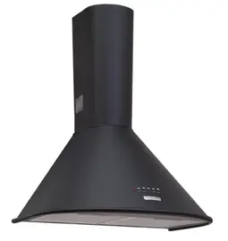 Rustikale Wand-Kaminhaube - Wandhauben Q Schwarz 900