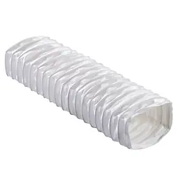 Flachkanalsystem 55x110mm=Ø100mm - PVC Flexrohr eckig FV 55x110/6m