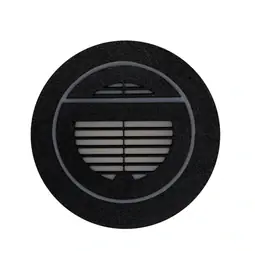 Klappen mit Gitter - Klappe mit Gitter KPKM 160 KG schwarz