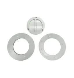 Fensterklimaanlage Schutzplatten – 2-teilig, Aus Schaumstoff, Isolierend & Universell Anpassbar (schwarz)