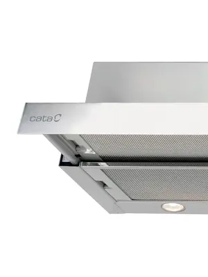 Ausziehbare Dunstabzugen - Dunstabzug TF 2003 DurAlum Edelstahl 600 ohne Abdrücke - 02017305