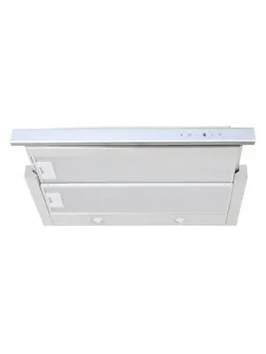 Ausziehbare Dunstabzugen - Dunstabzug EMPIRE VD 206060 Weiß Glas - 20606060