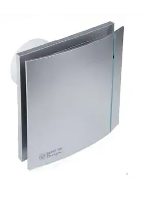 Ventilatoren SILENT DESIGN - Ventilator SILENT 100 CRZ DESIGN Silver 3C - S100SCRZ
