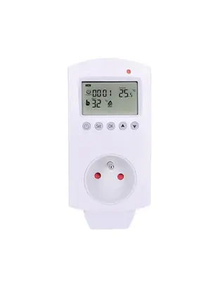 Časovače, měřiče, čidla - Zásuvkový termostat Solight DT40 - DT40