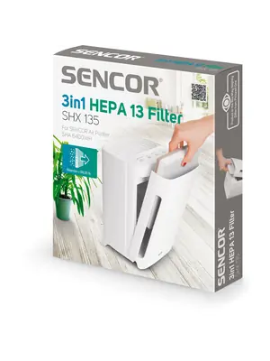 PŘÍSLUŠENSTVÍ pro čističky - Filtr SHX 135 HEPA 13 pro SENCOR SHA 6400WH - 41012462