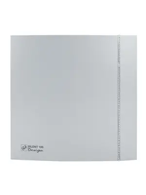 Ventilatoren SILENT DESIGN - Ventilator SILENT 100 CZ DESIGN Swarowski Silver - S100SWSCZ