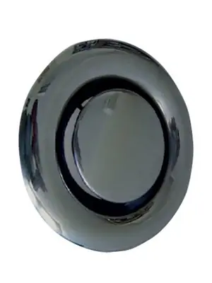 Talířové ventily - Talířový ventil odvodní KOC 100 lesklý chrom - KOC100