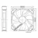 Ventilátory přístrojové Dalap SAF 12V DC - Ventilátor Dalap SAF DC12 120x120x25 (2200 RPM) - 4908