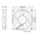 Ventilátory přístrojové Dalap SAF 24V DC - Ventilátor Dalap SAF DC24 80x80x15 (2440 RPM) - 4974