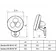 Ventilátory STĚNOVÉ - Stěnový ventilátor GORDON WALL W 40/16" ET - 60641