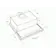 Flachschirmhauben - Flachschirmhaube EMPIRE VD 206060 Weiß Glas - 20606060