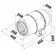 Ventilátory potrubní DALAP AP QUIET - Ventilator Dalap AP 250 QUIET - 3070