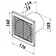 Ventilátory VENTS S - Ventilátor VENTS 125 SQ (Silenta) - 9203