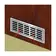Dveřní mřížky - Kovová dveřní mřížka DALAP GM 475x80 - 6096