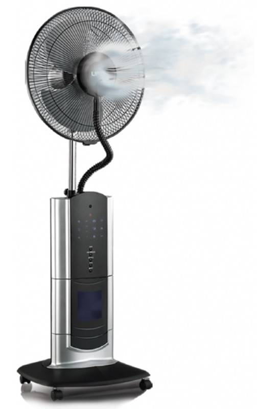 Stojanový ventilátor se zvlhčovačem